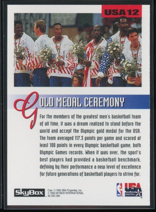 Thumbnail: 1992-93 SkyBox - Olympic Team - Magic Johnson