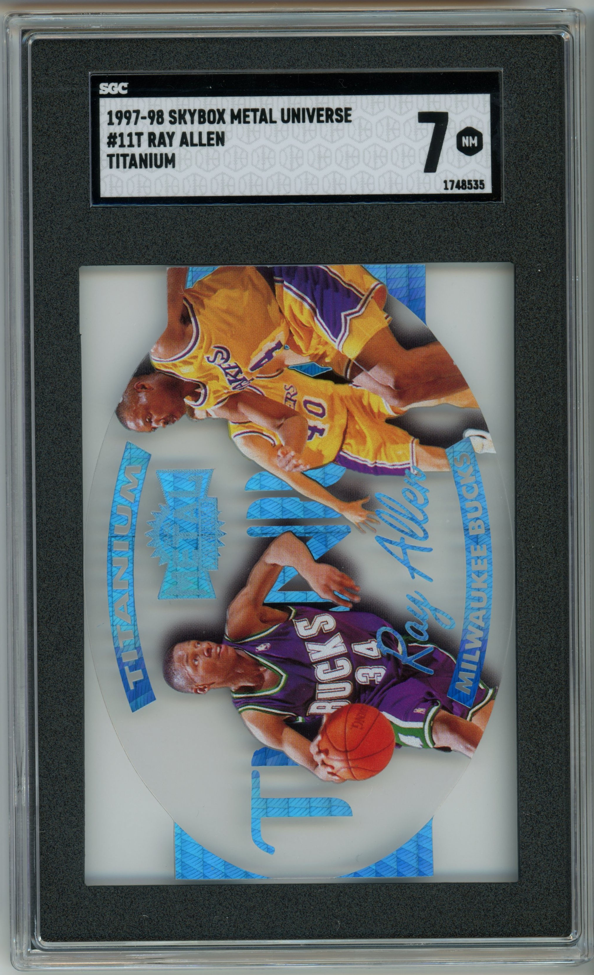 1997-98 Metal Universe - Titanium - Ray Allen