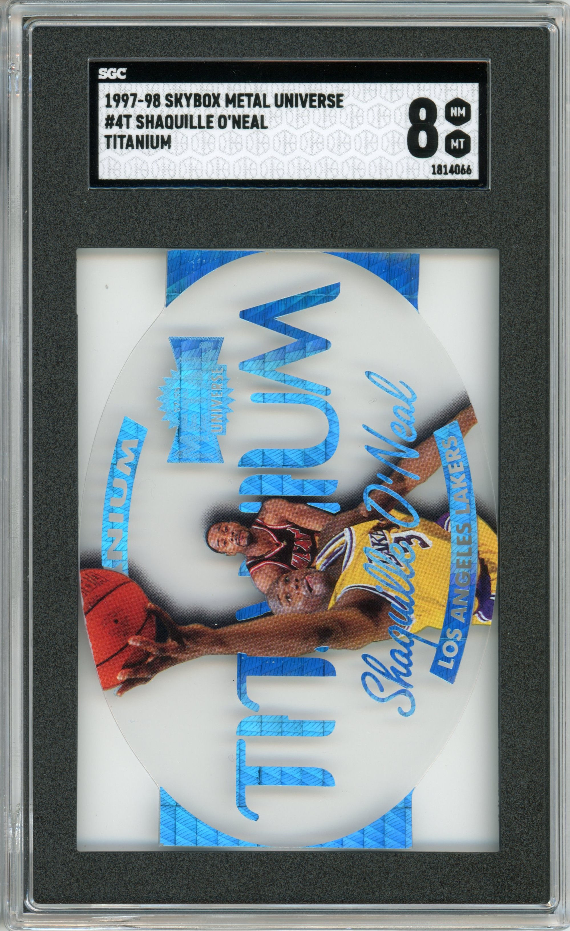 1997-98 Metal Universe - Titanium - Shaquille O'Neal