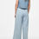 Thumbnail: SMIDI HW WIDE LEG DENIM PANT - Light Blue Denim