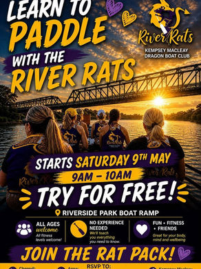 Learn to paddle with the River Rats