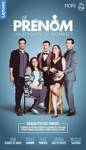 “Le prenom” en Teatro Municipal de Las Condes