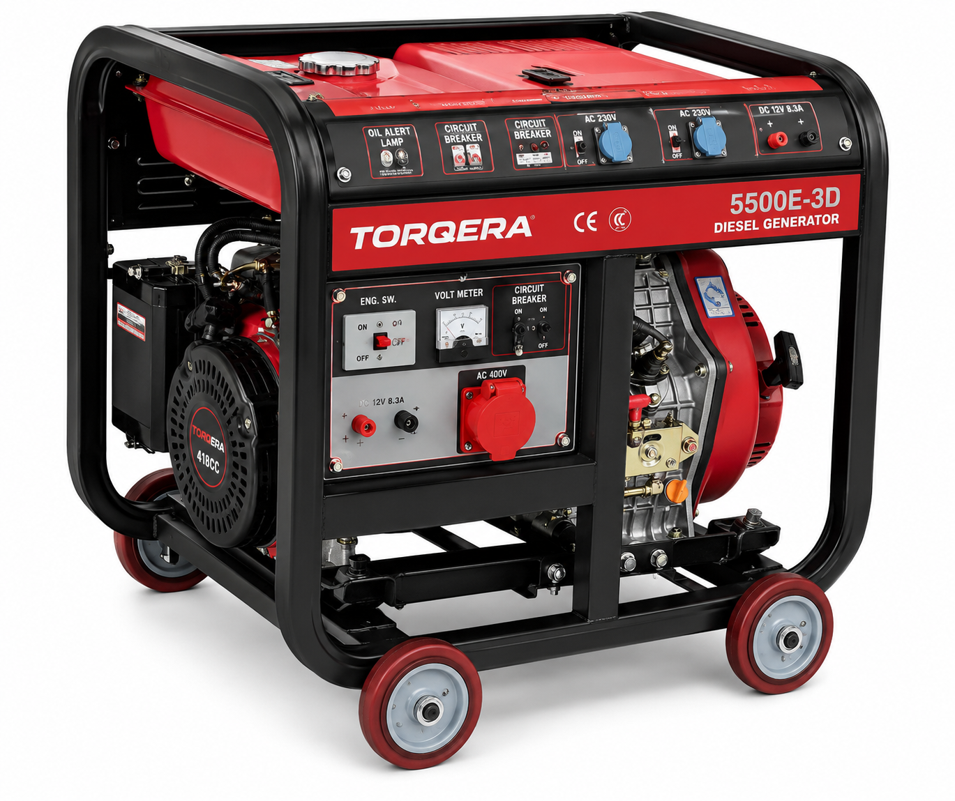 7.5kVA Open-Frame Diesel Generator DG7500