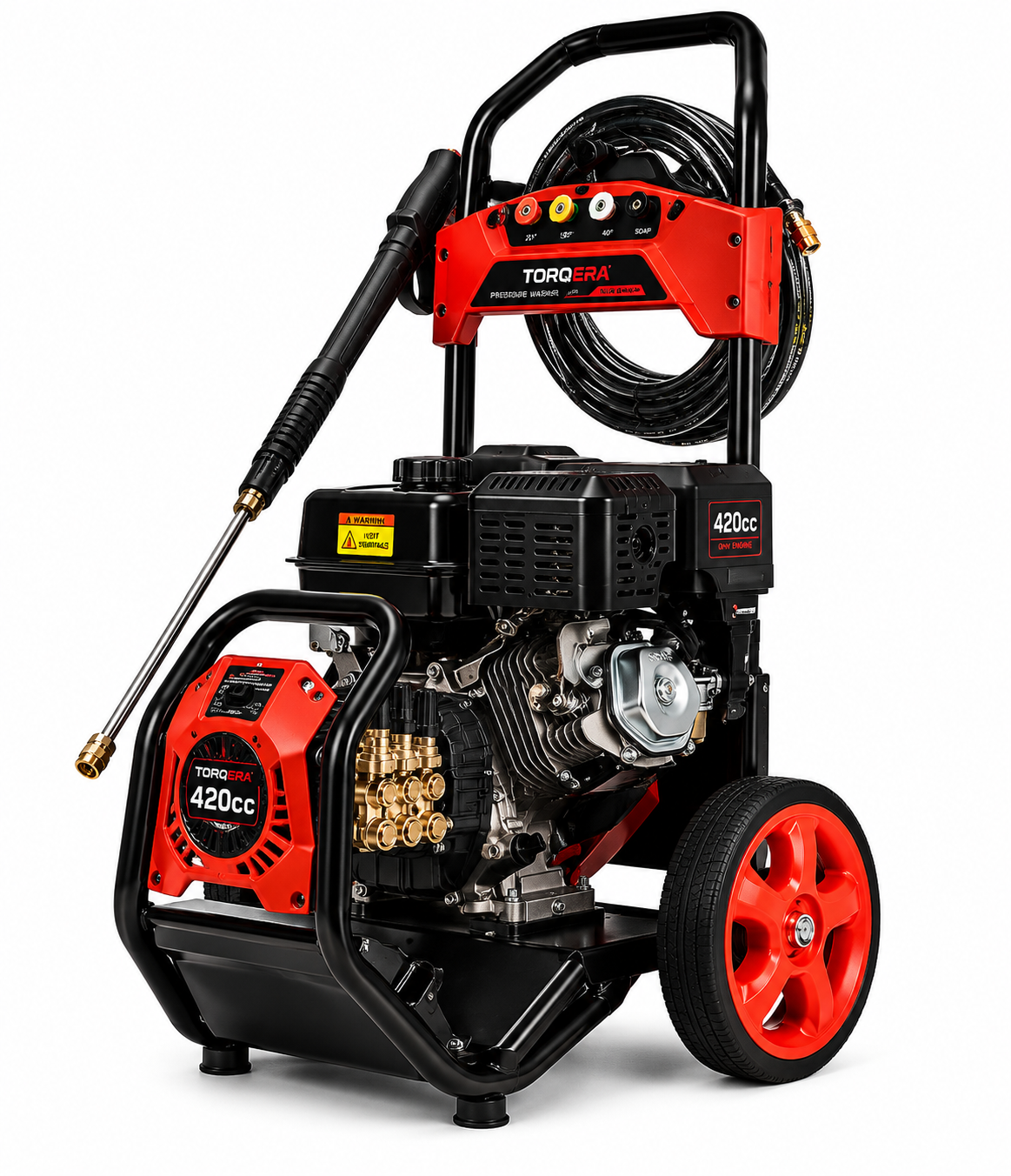 Electric-Start Gasoline Cold Water Pressure Washer GCW3800