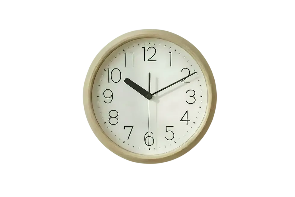 White Wall Clock