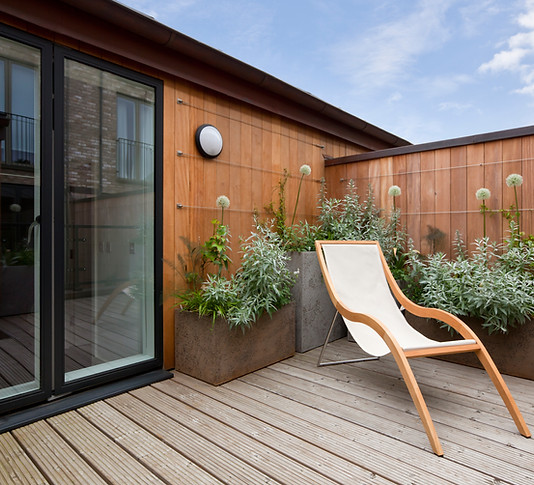 Home Deck Stained in Yorkville