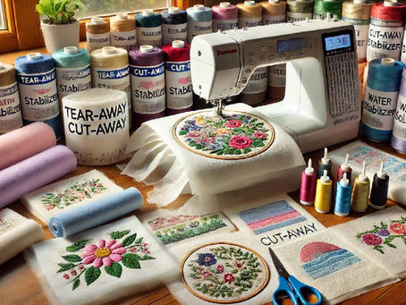 Embroidery Stabilizers: The Secret Ingredient for Flawless Embroidery