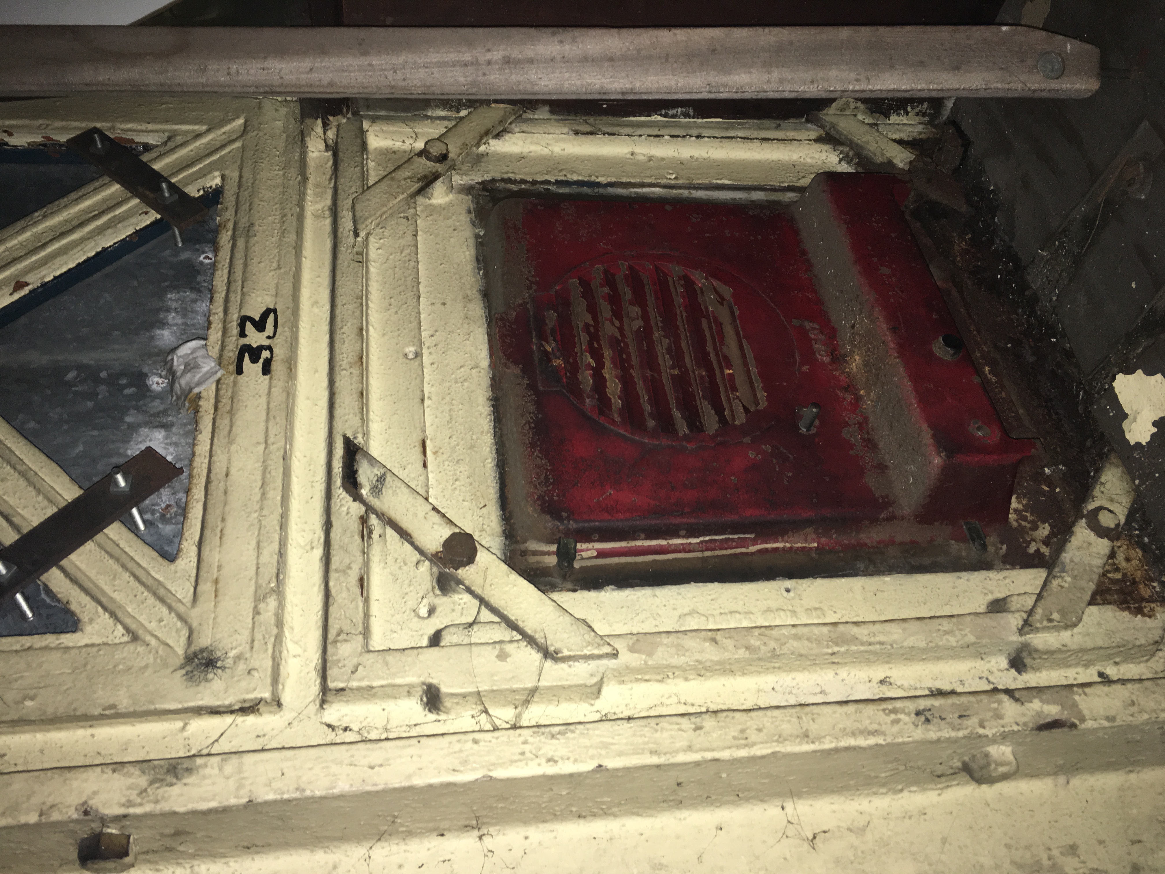 Grille for public telephone