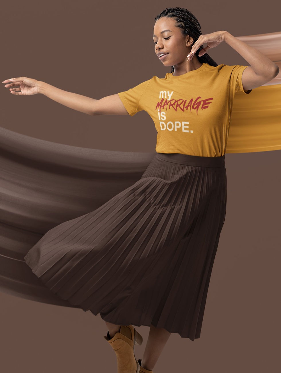 Thumbnail: My Marriage Is Dope Crimson Tee Shirt