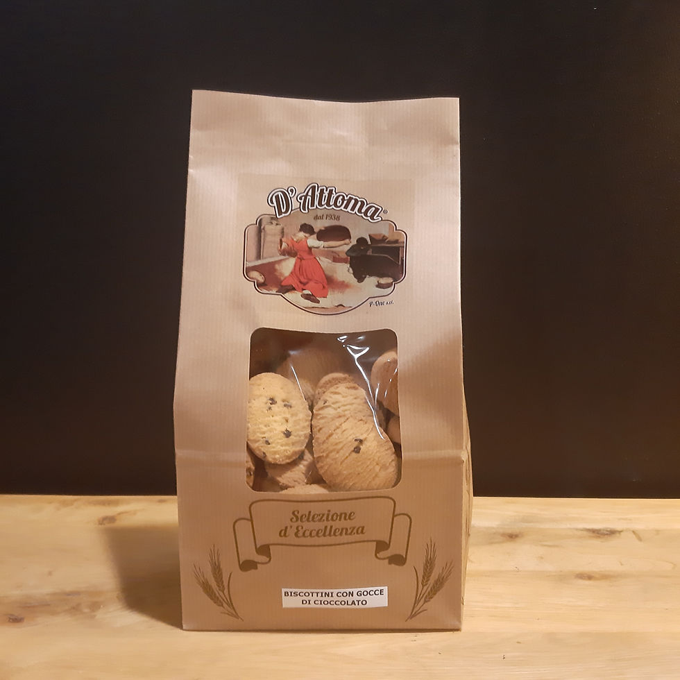 Biscottini con Gocce di Cioccolato