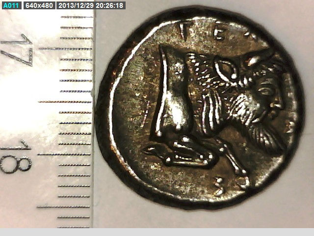 Thumbnail: Greece, Italy, Sicily, Syracuse, Gela Didrachm Coin