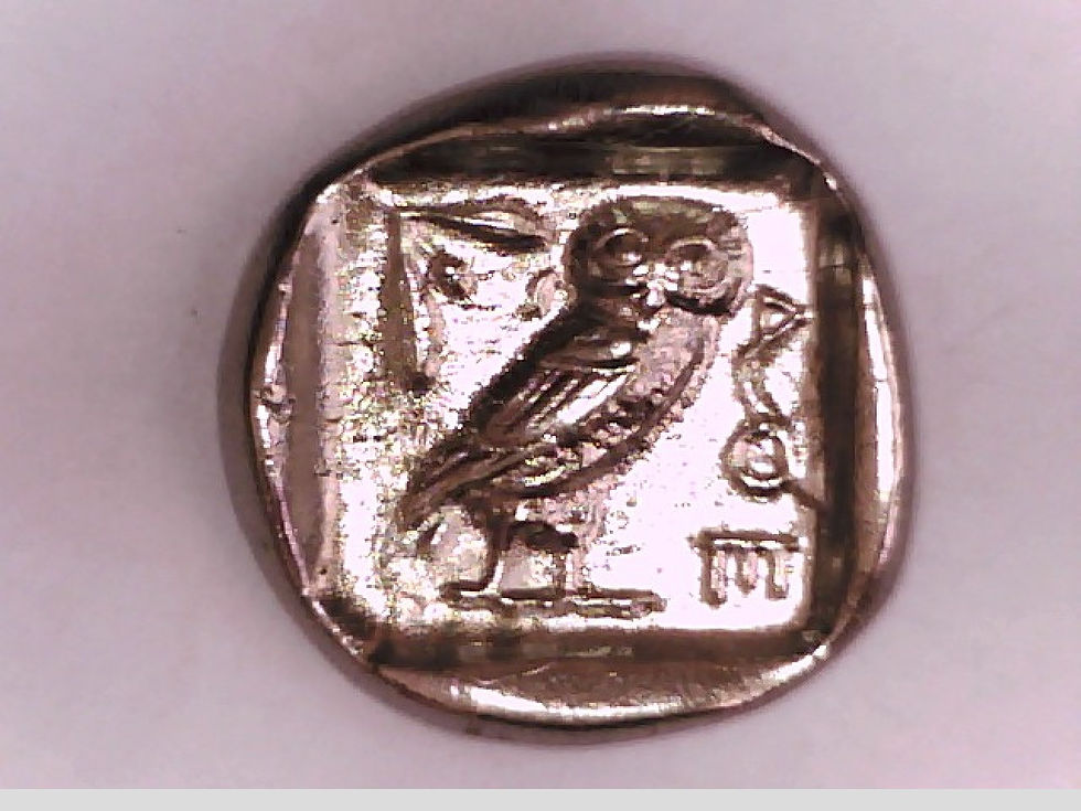 Thumbnail: Attica, Athens, Tetradrachm, Athena / Owl, Coin