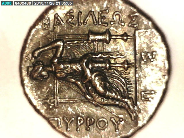 Thumbnail: Epeiros King Pyrrhos, Tetradrachm Coin