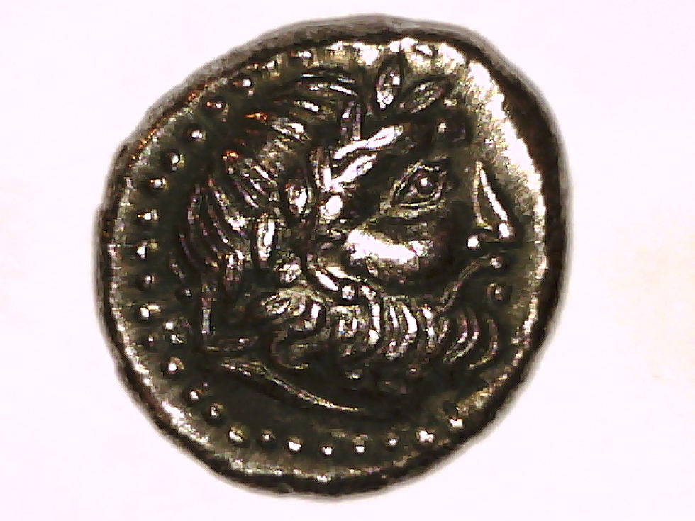 Thumbnail: Britain, Celtic, Middle Danube, Tetradrachm Coin
