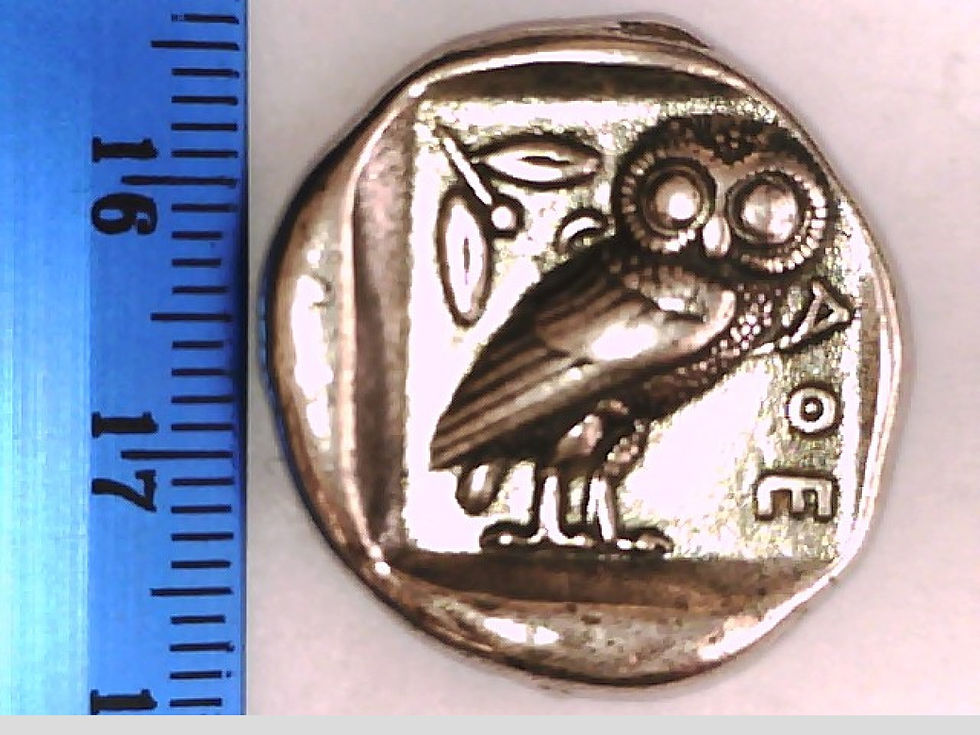 Thumbnail: Attica, Athens, Tetradrachm, Athena / Owl, Coin