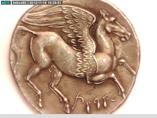 Thumbnail: Greek Colonies,Sicily Siculo-Punic Dekadrachm Coin