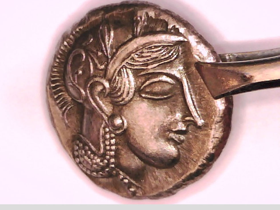 Thumbnail: Attica, Athens, Tetradrachm, Athena / Owl, Coin