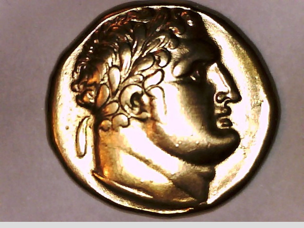 Thumbnail: 24K Gold Plated,The Judas Tyre Shekel, Tetradrachm