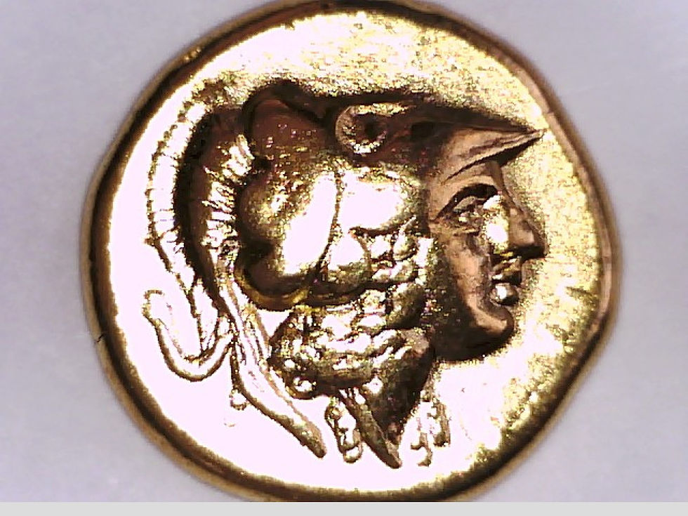 Thumbnail: 24K Gold Plated Alexander III, Stater, Amphipolis