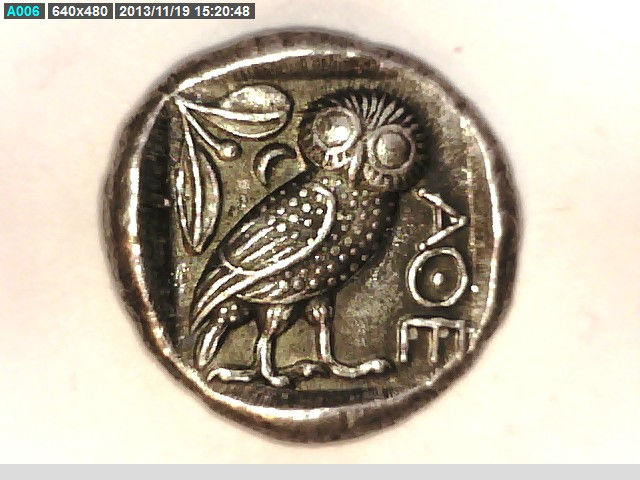 Thumbnail: Attica, Athens, Tetradrachm, Athena / Owl, Coin