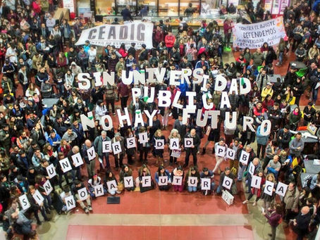 ¿Qué pasa en las universidades públicas?