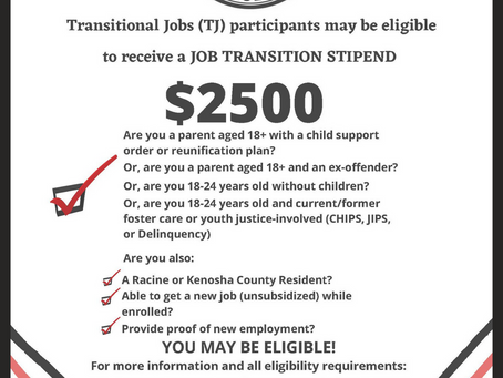 EQUUS WORKFORCE SOLUTIONS - Transitional Jobs (TJ) Participants may be eligible....see flyer