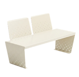 Profab Urban - Mobiliário Urbano - Banco Double Wood
