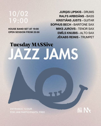 Tuesday MASSive Jazz Jams | 10/02
