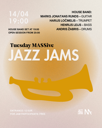 Tuesday MASSive Jazz Jams | 14/04