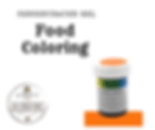 SUNSET ORANGE CHEFMASTER LIQUA-GEL 1 OZ