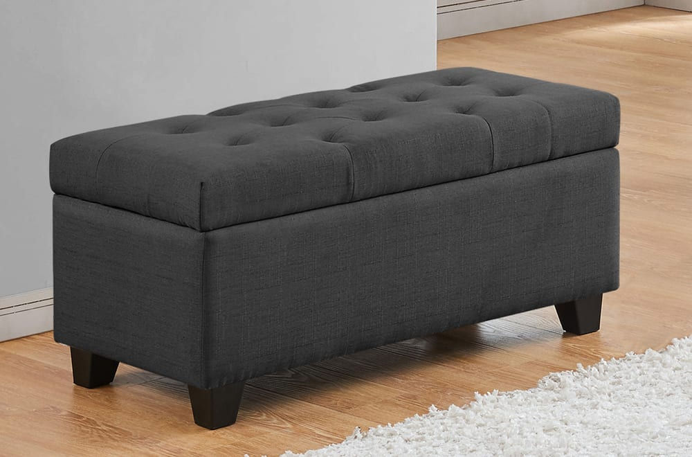 Storage Ottoman ~ Charcoal