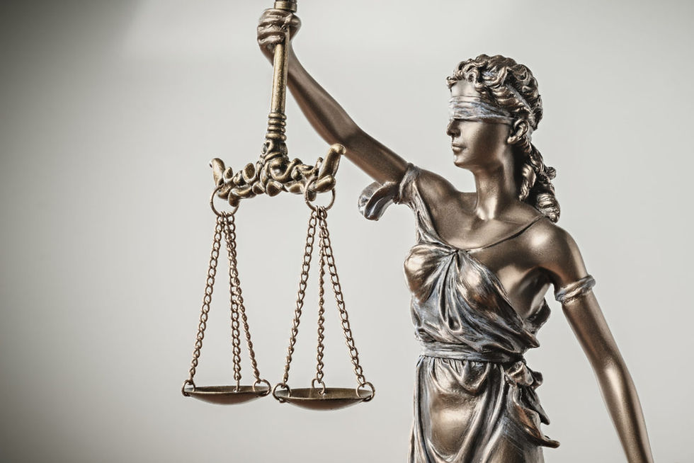 Image: Justice may be blind - but should readers? (Source: Google)