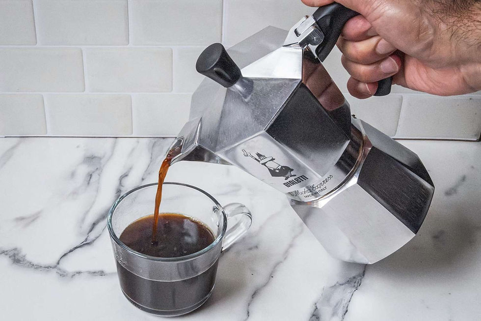Coffee - strong and black to start the morning (Source: Bialetti)