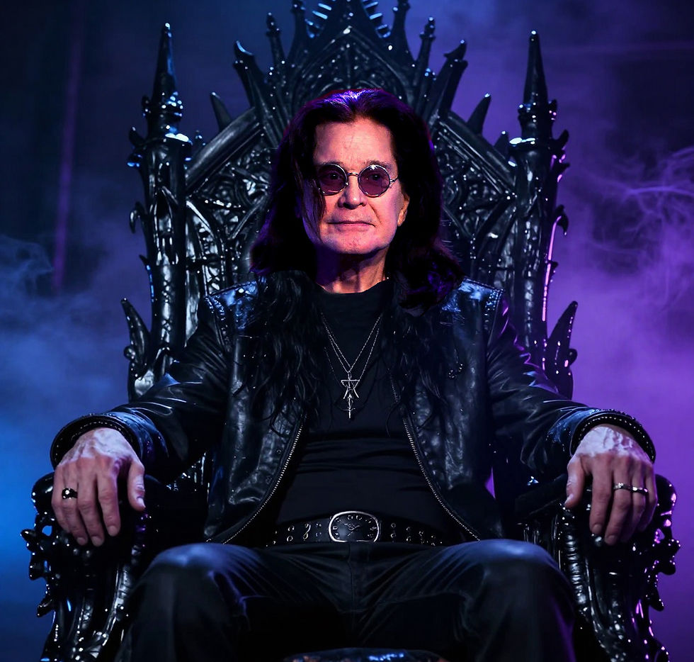 Graphic representation by Life Unearth of John Michael Osbourne, aka Ozzy Osbourne