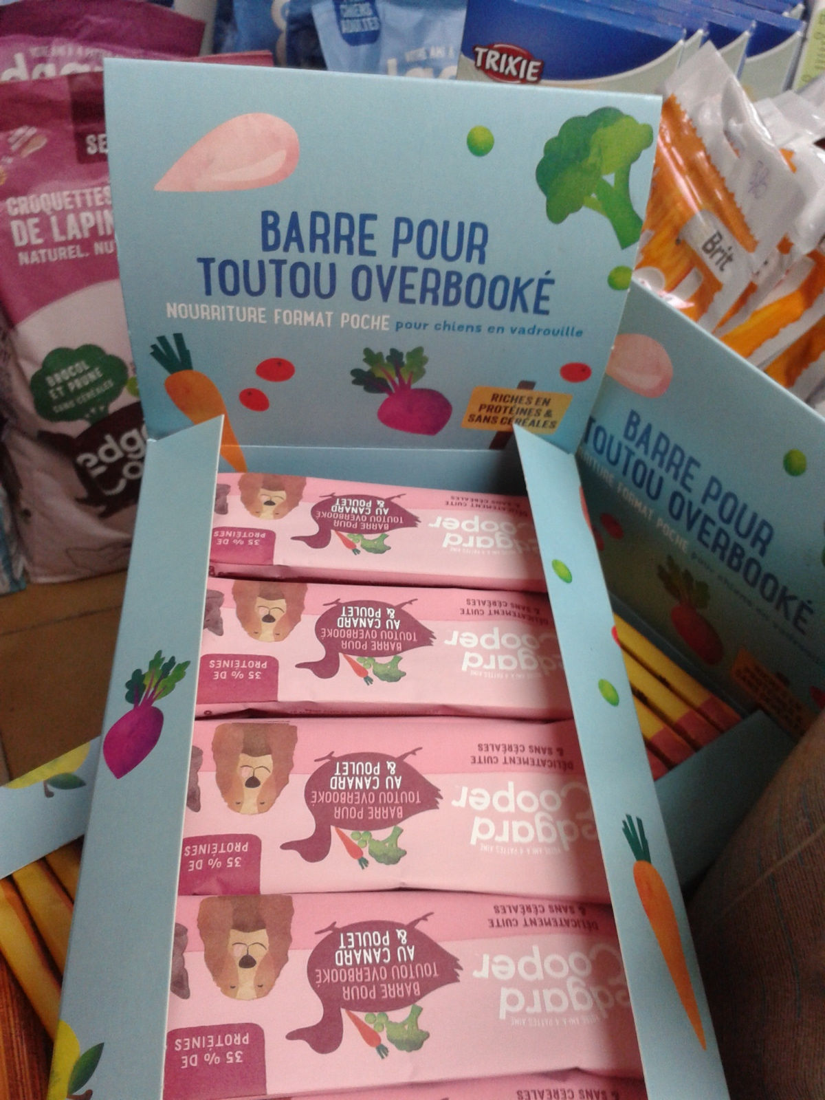 Barre friandises Edgard & Cooper