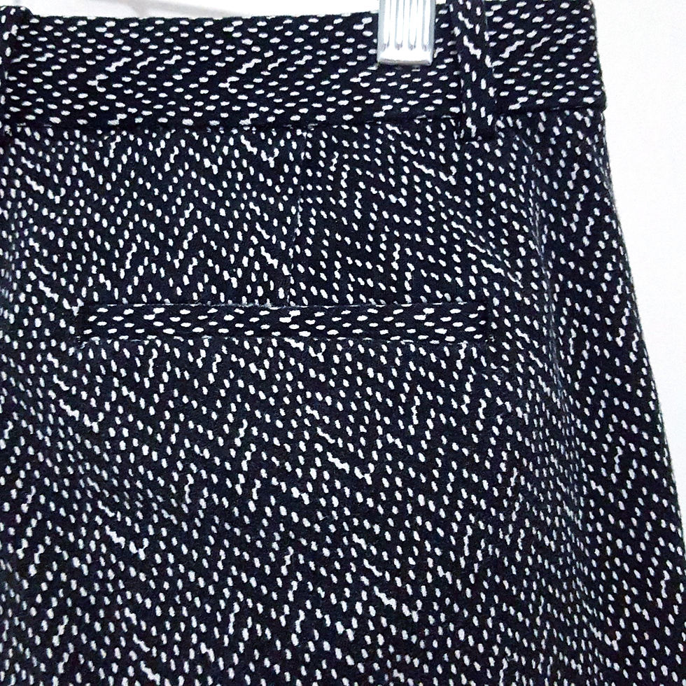 Thumbnail: Womens 10R Zigzag Capri Pants