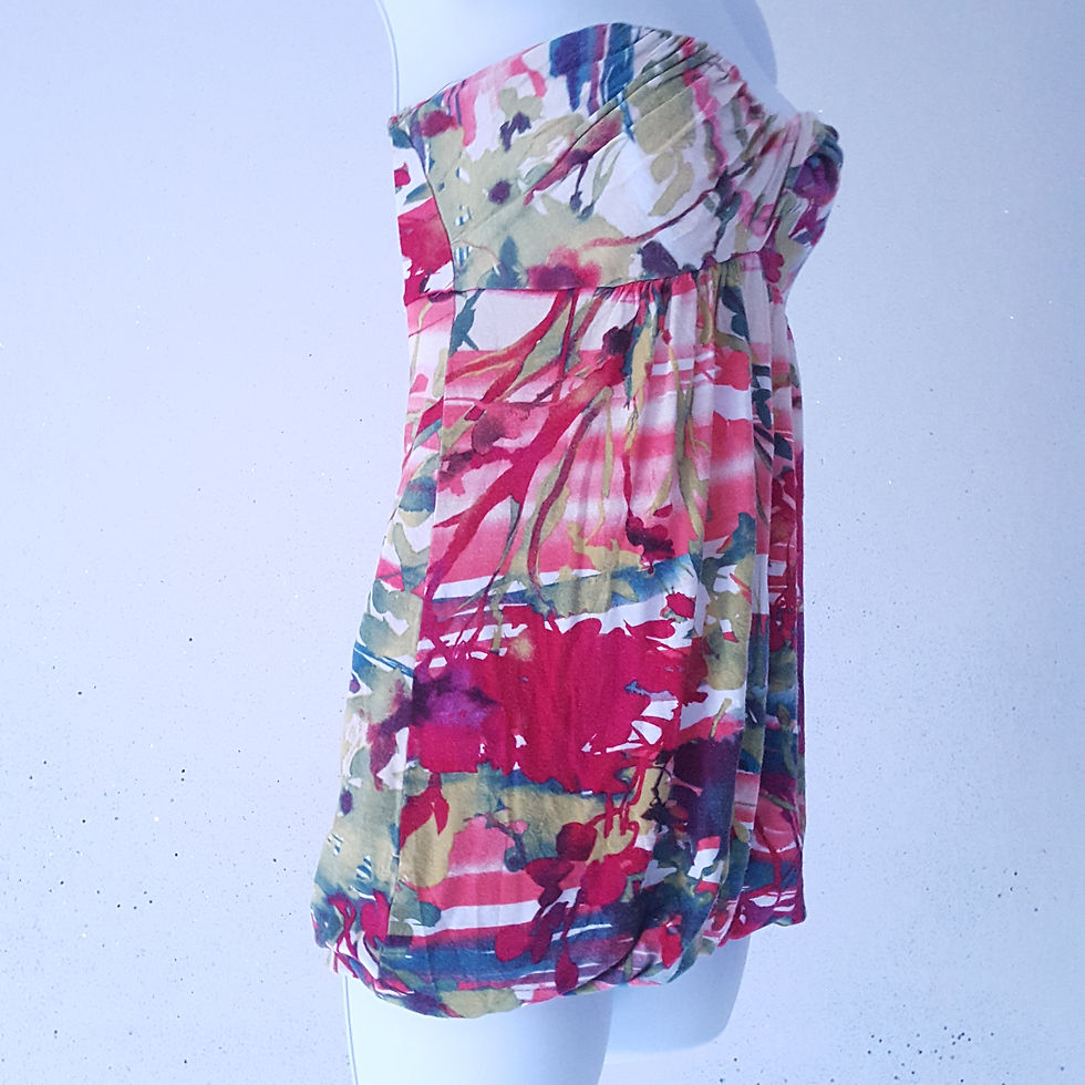 Thumbnail: Smell the flowers halter top