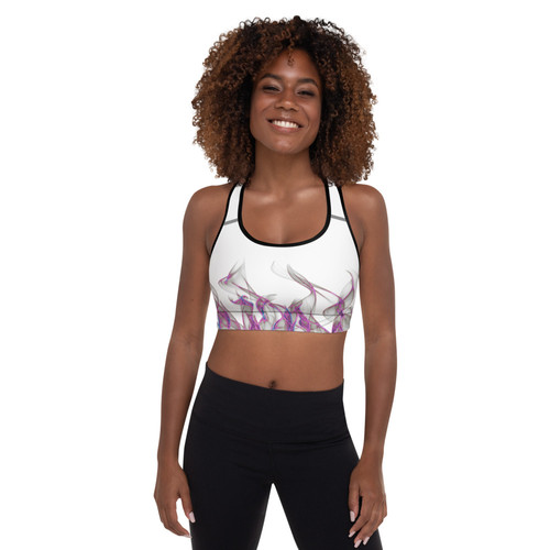 Feel the Burn Padded Sports Bra | Casi's Boutique