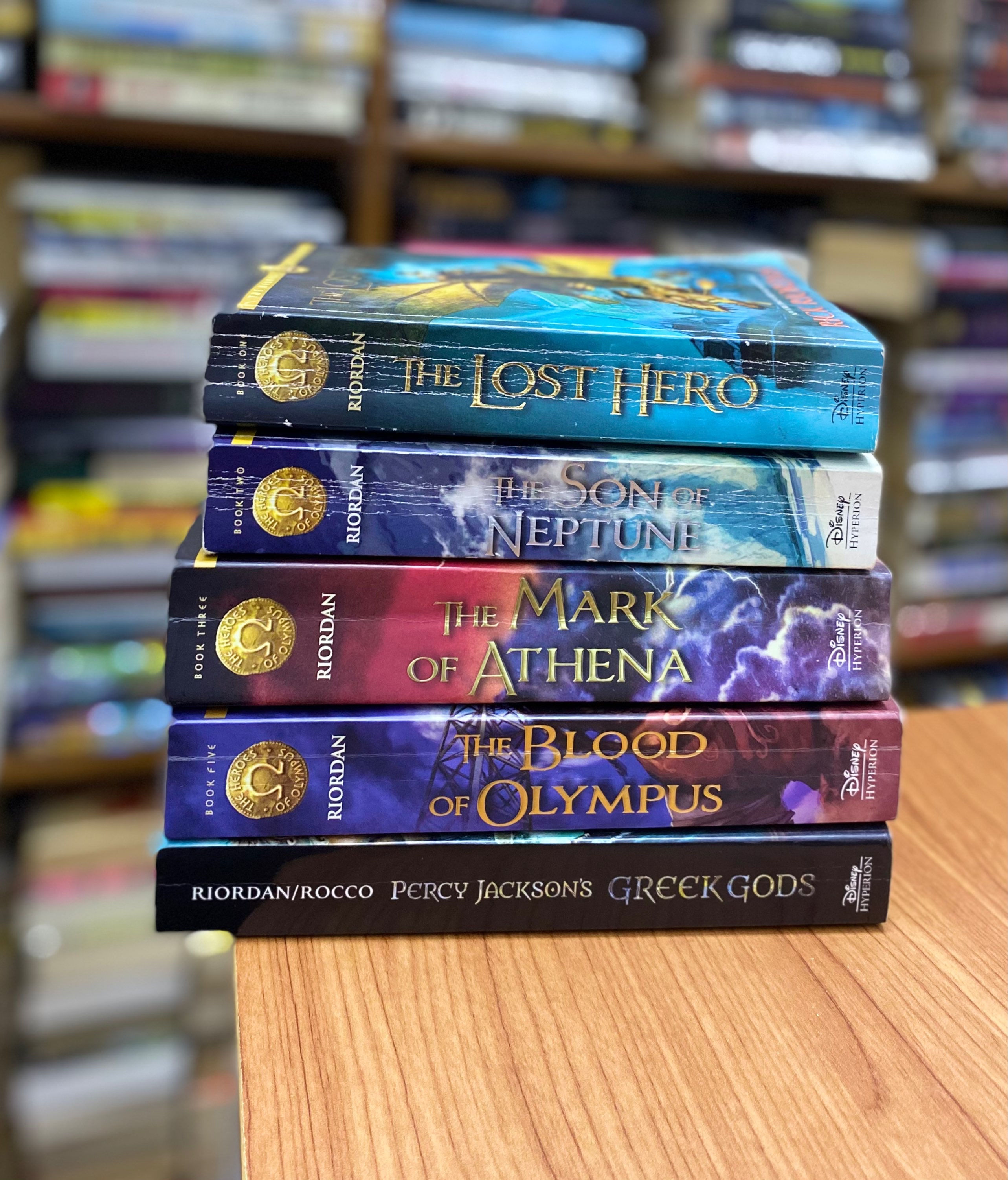 Heroes of Olympus Series