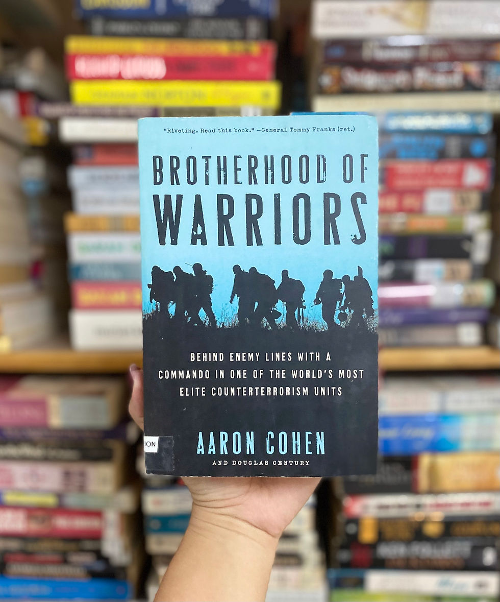 Brotherhood of Warriors: Behind Enemy Lines With One of the World's Most Elite C