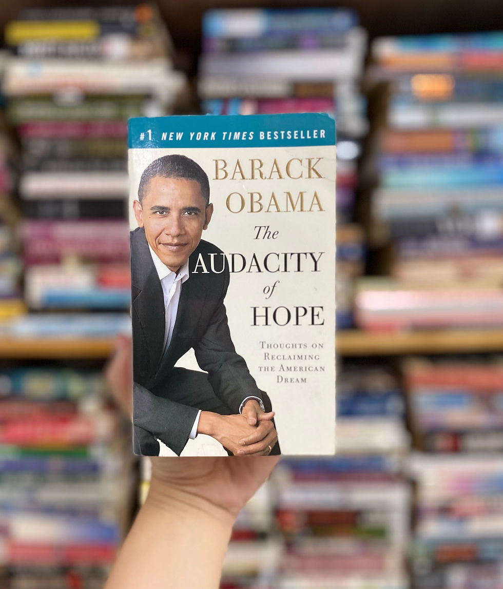 The Audacity of Hope: Thoughts on Reclaiming the American Dream