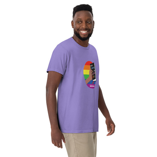 Comfort Colors Unisex Literacy and Justice Shirt | Bloomington Library