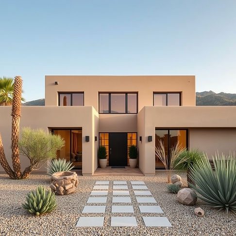 ultra Luxury Palm Springs desert house with erthy color way.jpg