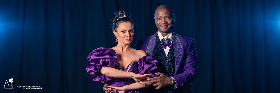 Achile Dinga et Zlatka, La Rochelle Danse, cours de salsa, mambo, west coast swing, et bachata