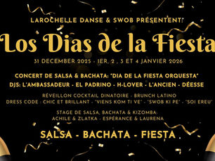 Où fêter le Nouvel An 2025 à La Rochelle ? Soirée salsa, bachata et kizomba