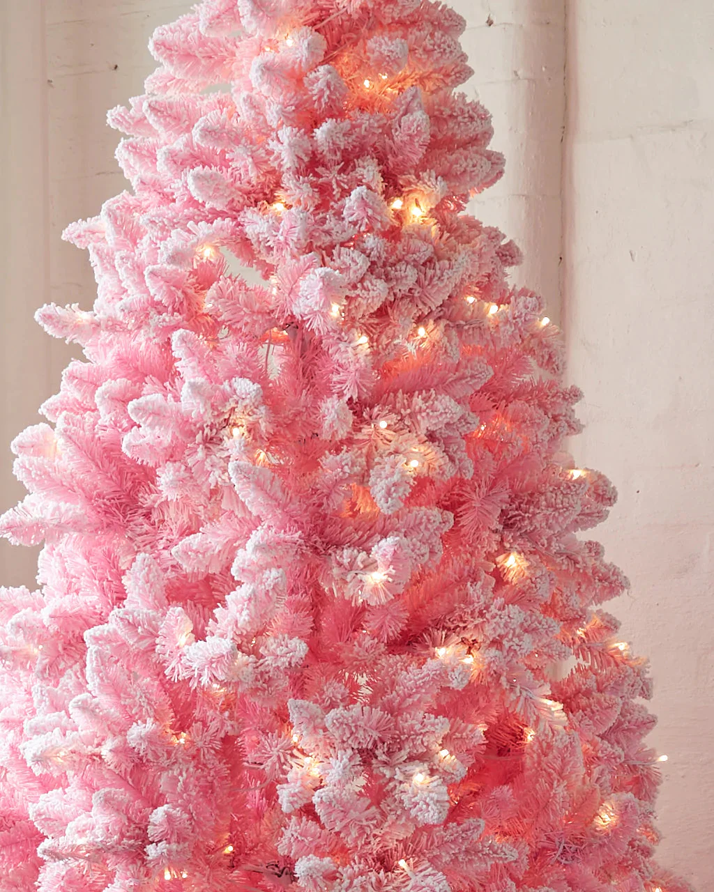 7.5 ft PreLit Pink Christmas Tree Fiesta Pine My Site