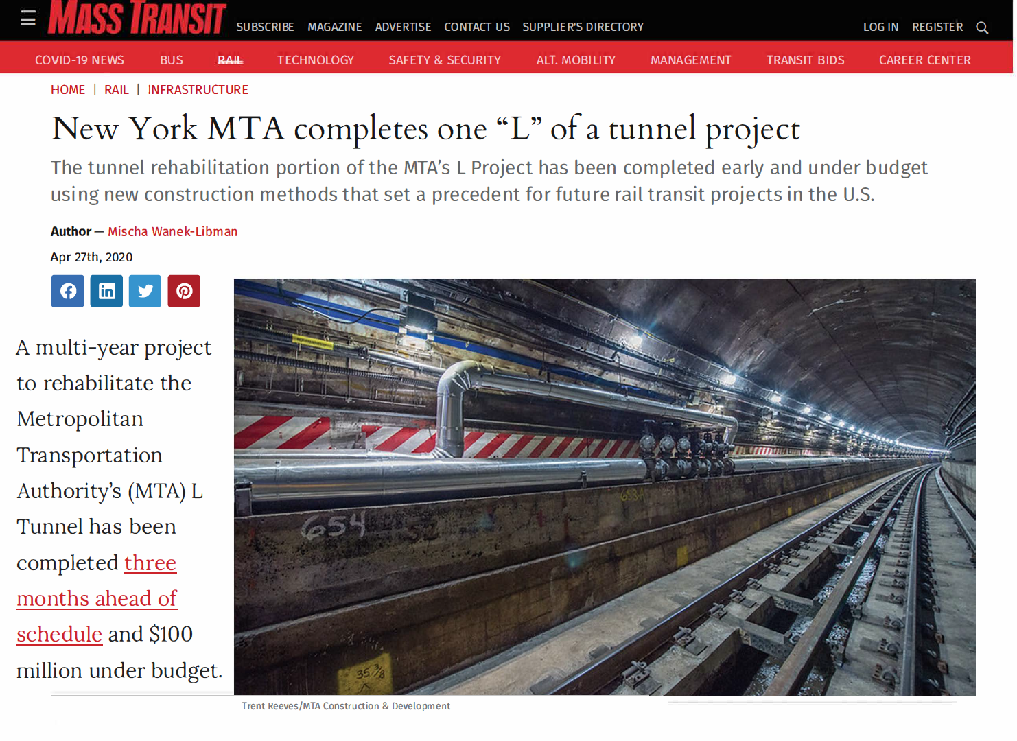 Mass Transit Daily News