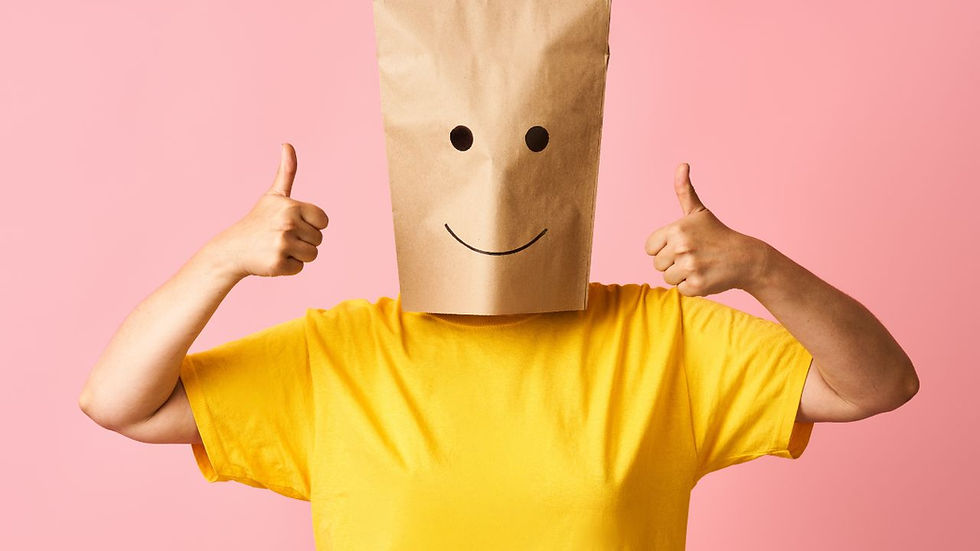 man with bag over his head (credit: Canva)