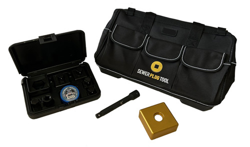 Deluxe Sewer Plug Kit: | Sewer Plug Tool