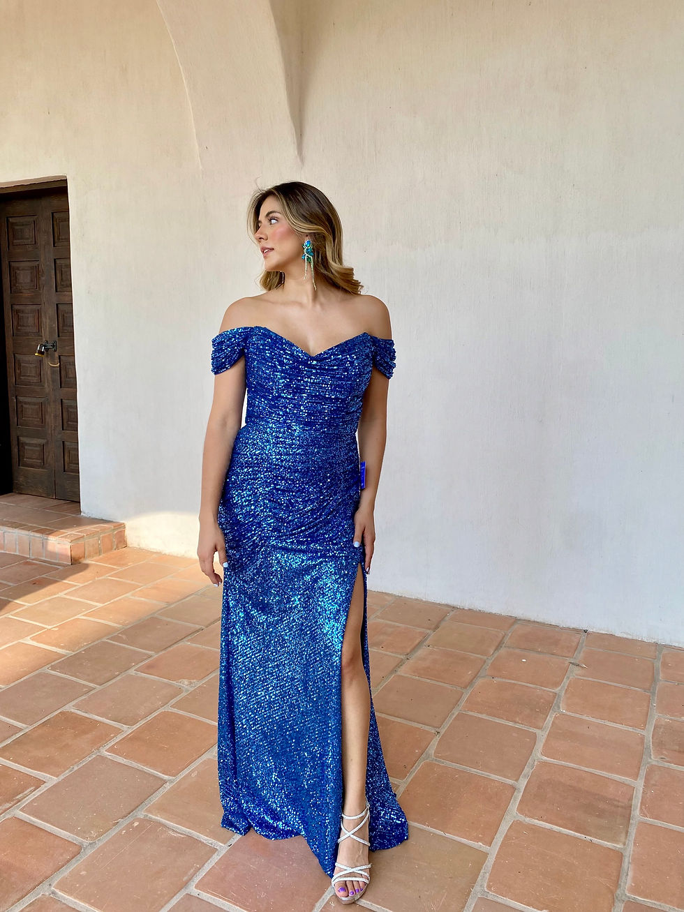 Miniatura: Vestido brillos CH144